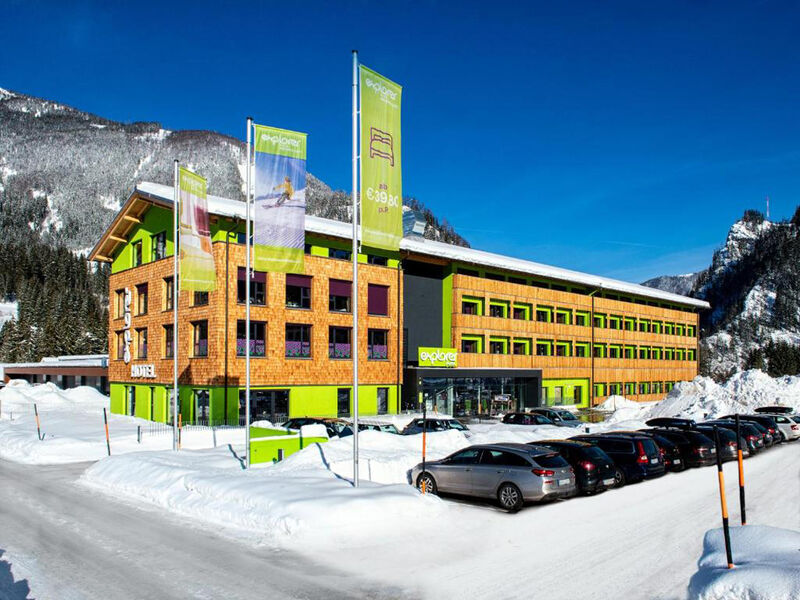 Explorer Hotel Hinterstoder se skipasem