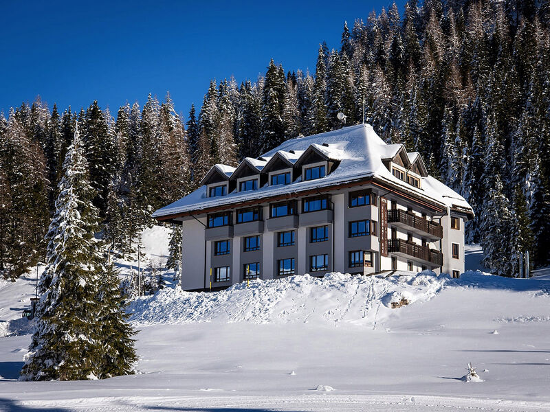 Hotel Gallo Forcello s HB a skipasem