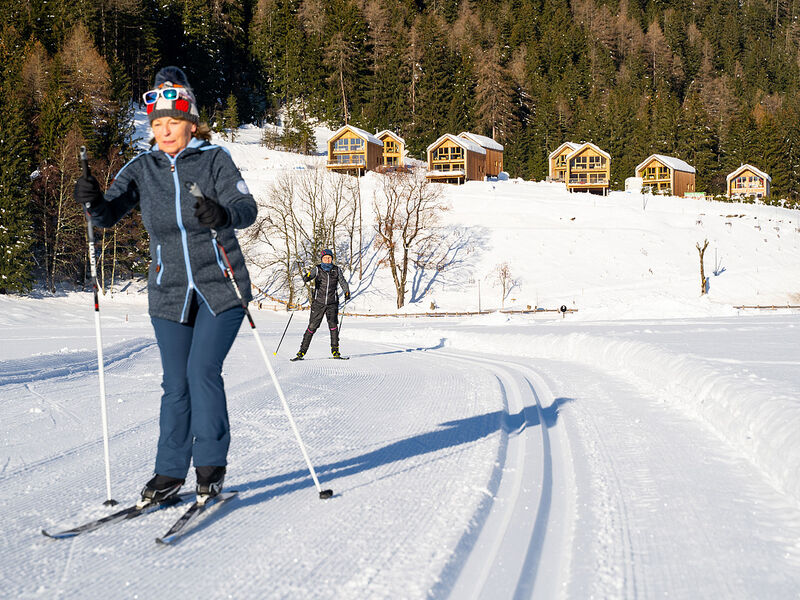 HOCHoben Chalets & Mobilhomes se skipasem