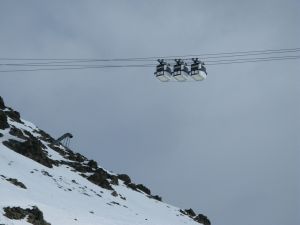 Lyžování v Les Trois Vallées - ilustrační fotografie
