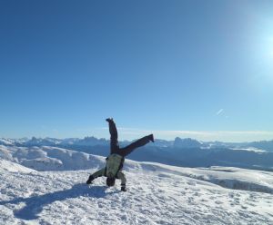 Lyžování v Sarentinu / Sarntalu - ilustrační fotografie